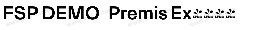 FSP DEMO   Premis Ex字体转换